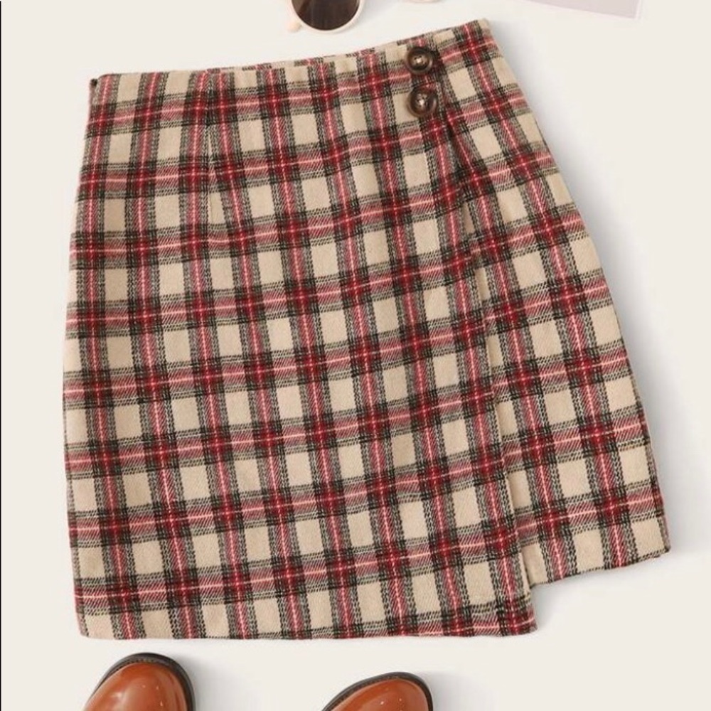 Plaid skirt